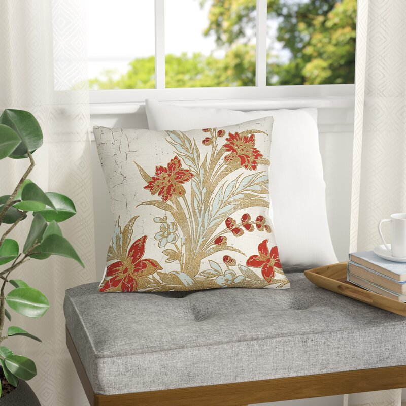 Red Barrel Studio Scullin Printed Throw Pillow & Reviews Wayfair